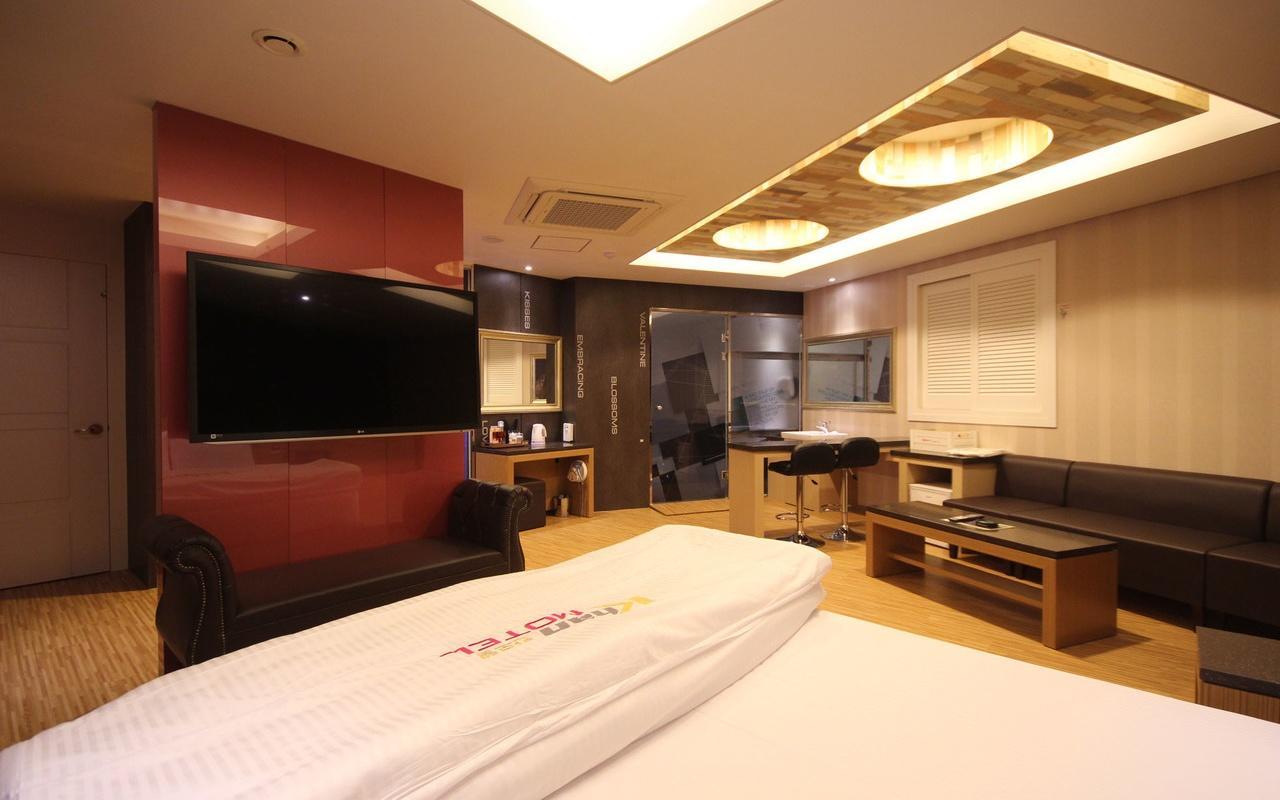 Khan Motel Daegu Exteriör bild